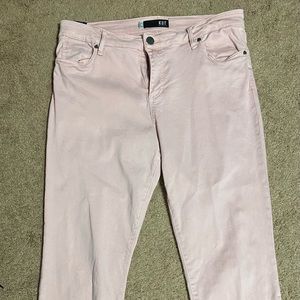 Kup Pink Crop Straight Capri Women Size 16